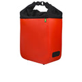 Racktime Roll-up bag DONNA lava orange/onyx black waterproof