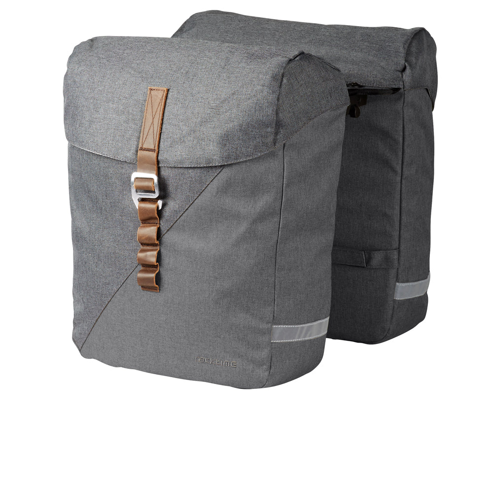 Racktime Double Bag HEDA 2.0 Dust Gray