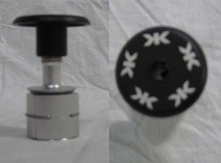 KORE Fork Expander Clamp silver 23,4mm
