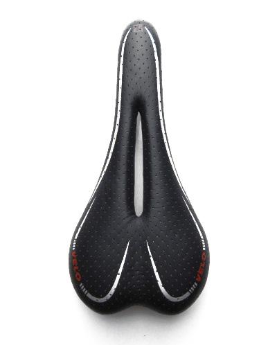Velo Bicycle XC BIke Titanium Rail Saddle Seat Black