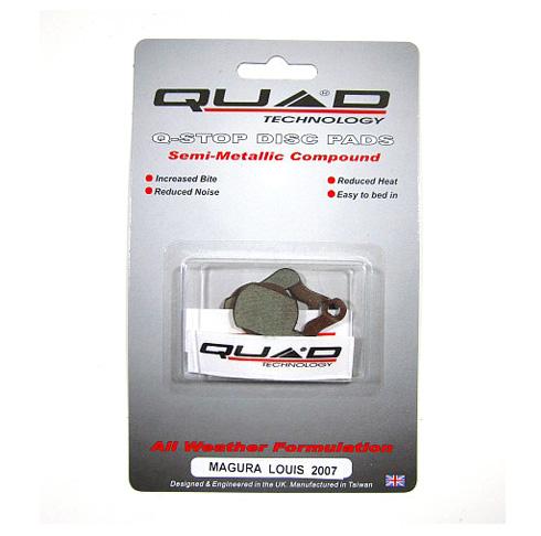 QUAD BICYCLE BIKE Q-STOP DISC PADS MAGURA LOUIS 2007