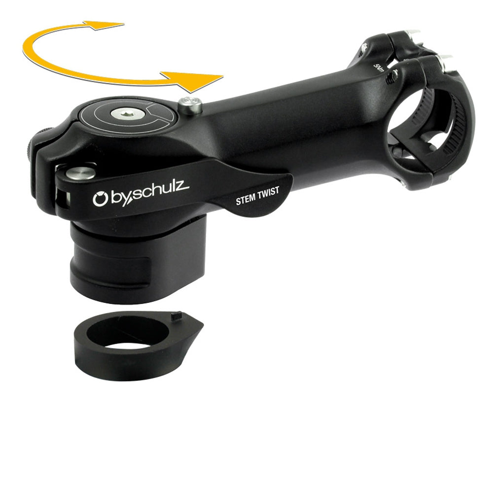 Byschulz Twist SDS Stem Ahead 31.8 mm 75mm Black