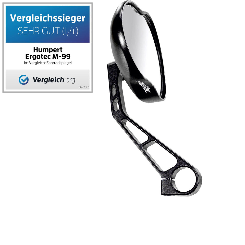 Ergotec Spiegel M99 Alu Black Mirror