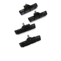 Campa black brake shoe (2 right + 2 left)