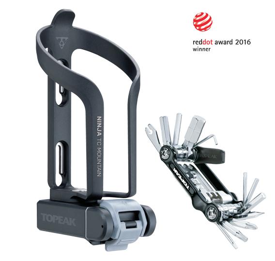 Topeak 2016 Ninja TC Mountain Water bottle cage with tool case 