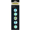 CYCLEAWARE PIN-UPS REFLECTIVE BUTTON SET/5