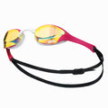 Swim-Hero Arena Cobra Ultra Swipe Gold Mirror Goggles AGL-180MSW