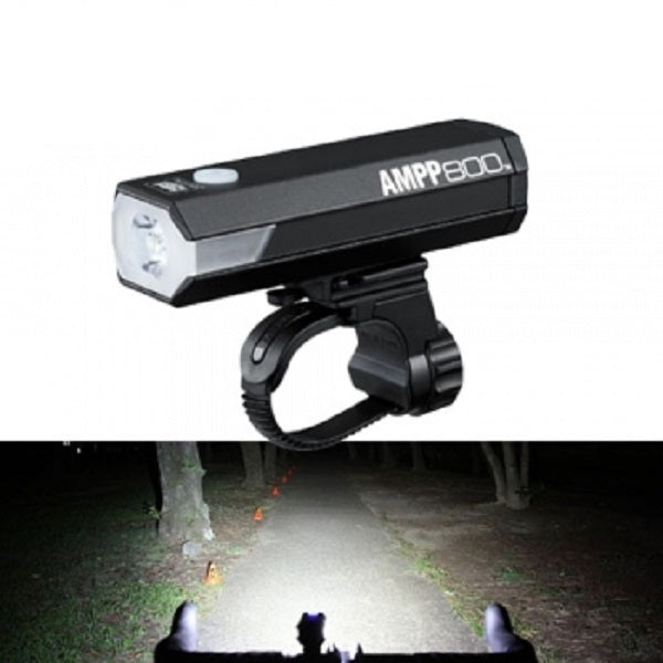 Cateye Compact USB Charging Light AMPP 800 EL088 RC