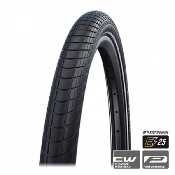Schwalbe Big Apple Clincher Wire Performance Tire Black