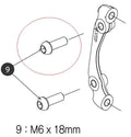 Avid Bracket MounT Bolt M6x18mm 11.5015.069.340