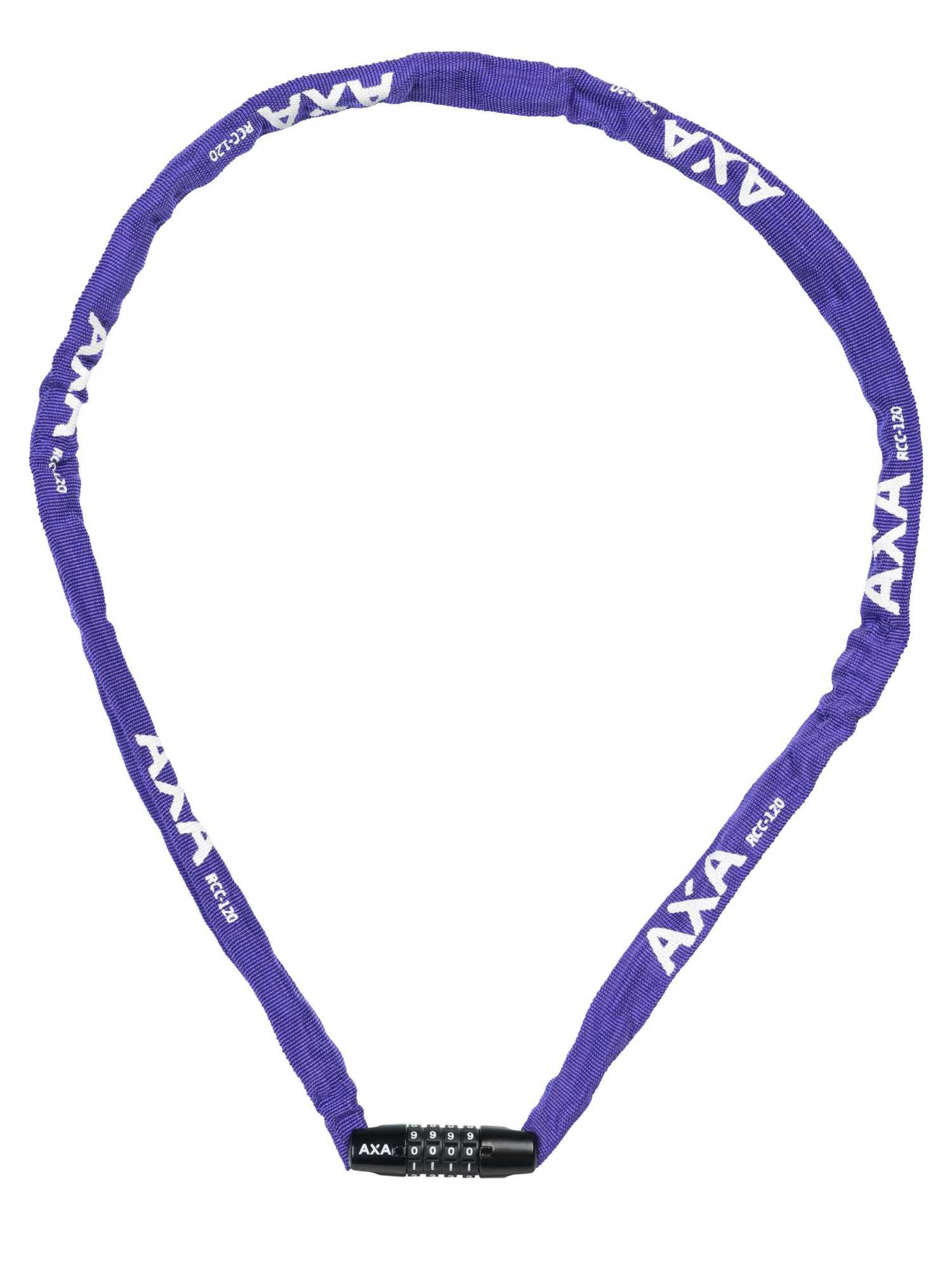 Axa Rigid Chain Lock 120 Purple