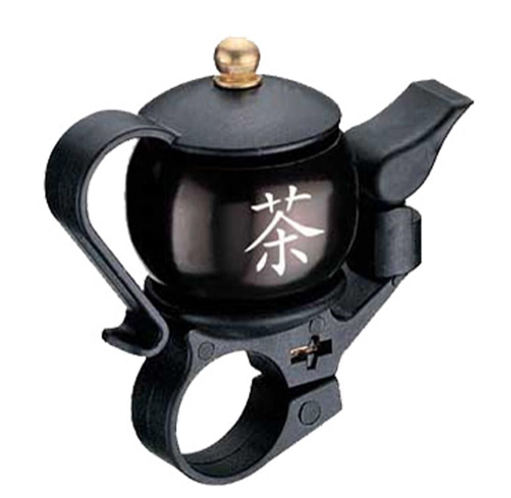 Cyclone Teapot Bell Black
