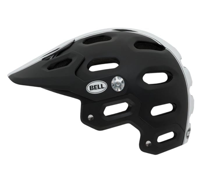 Bell Super Bicycle Helmet Black/White Star