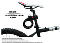 BicycleHero Bike Lock Seat Post Mount 4colors 12x1200mm