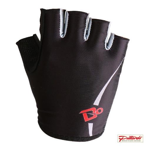 Bike-on GB-S10 Pittards Gel Cycling Gloves Short Finger black