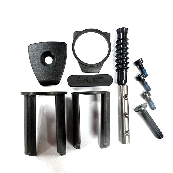 BMC ICS Carbon Cockpit Hardware Black Top Caps Steerer Wedges Clamp Insert Bolt Cover Bolts