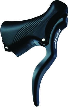 BRAKE LEVER ROAD PR CALIPER/MINI V-BRK GRY/BLK TRP RRL AL