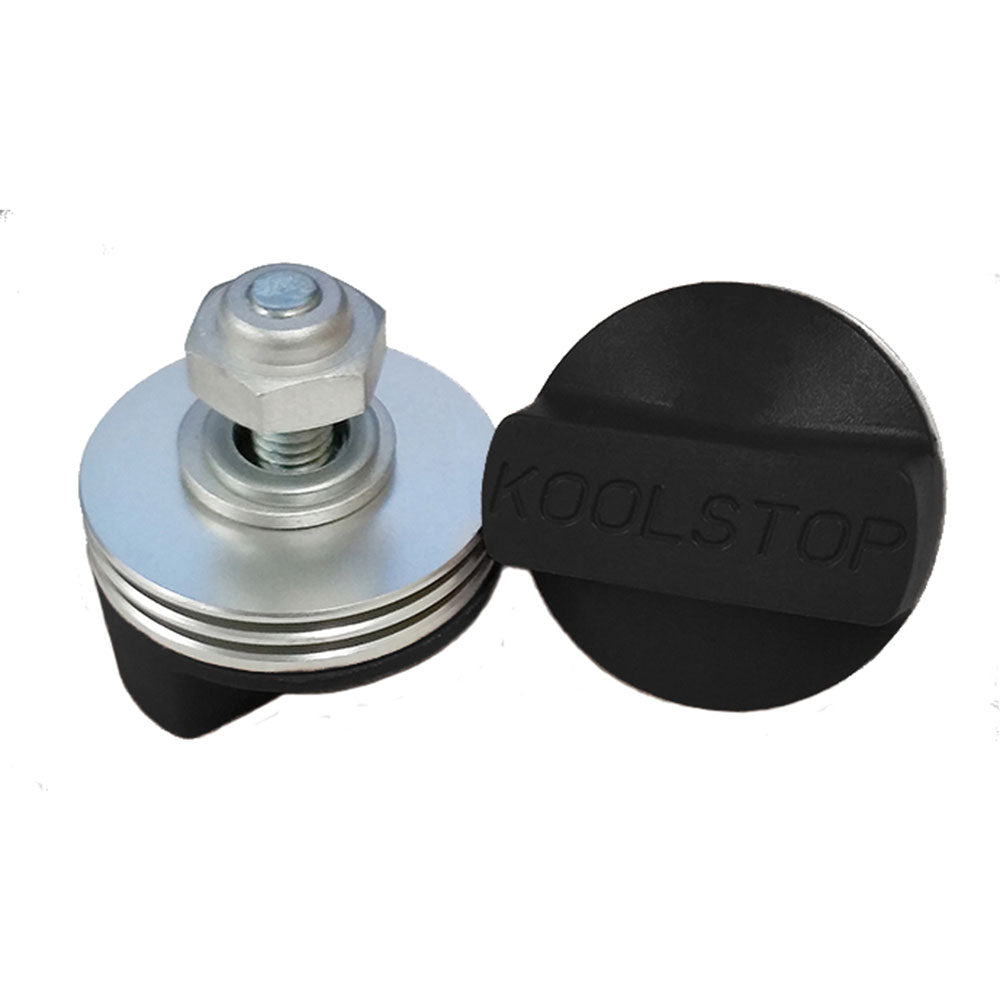 KOOL STOP Black Pads Silver
