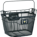 TOPEAK FRONT QR BLACK BASKET