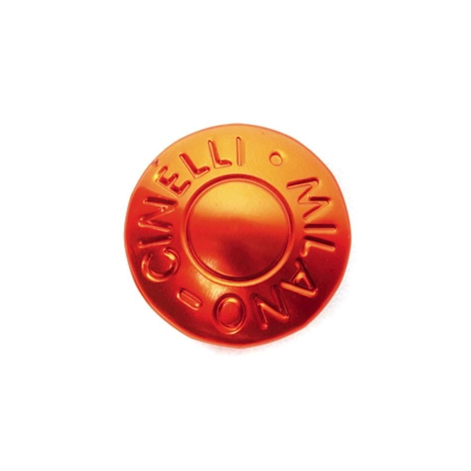 Cinelli Milano Anodized Handlebar Plugs - Orange