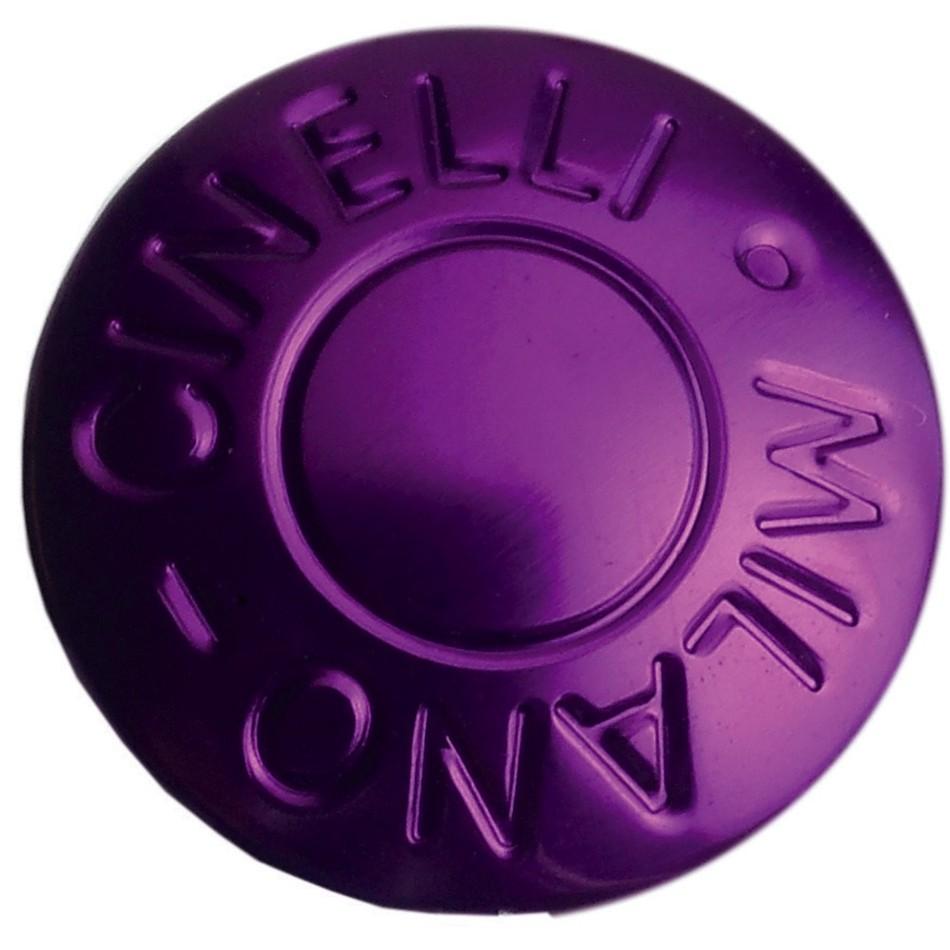 Cinelli Milano Anodized Handlebar Plugs - Purple