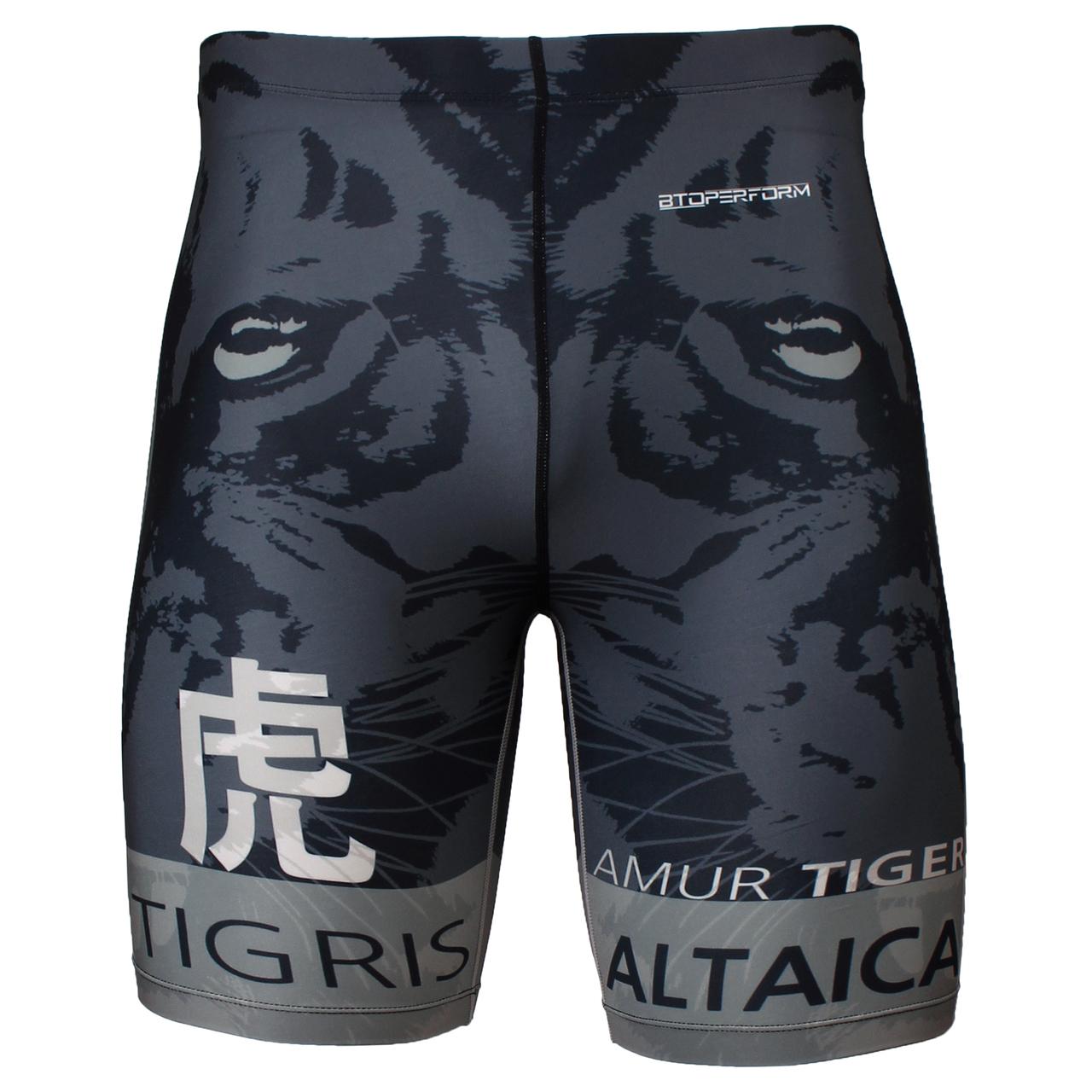 Btoperform Tigris Altaica Full Graphic Compression Shorts FY-324