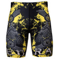 Btoperform Raven Skull Full Graphic Compression Shorts FY-325