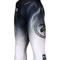 Btoperform No Retreat White FY-103W Compression Leggings Bottom MMA Tights Yoga
