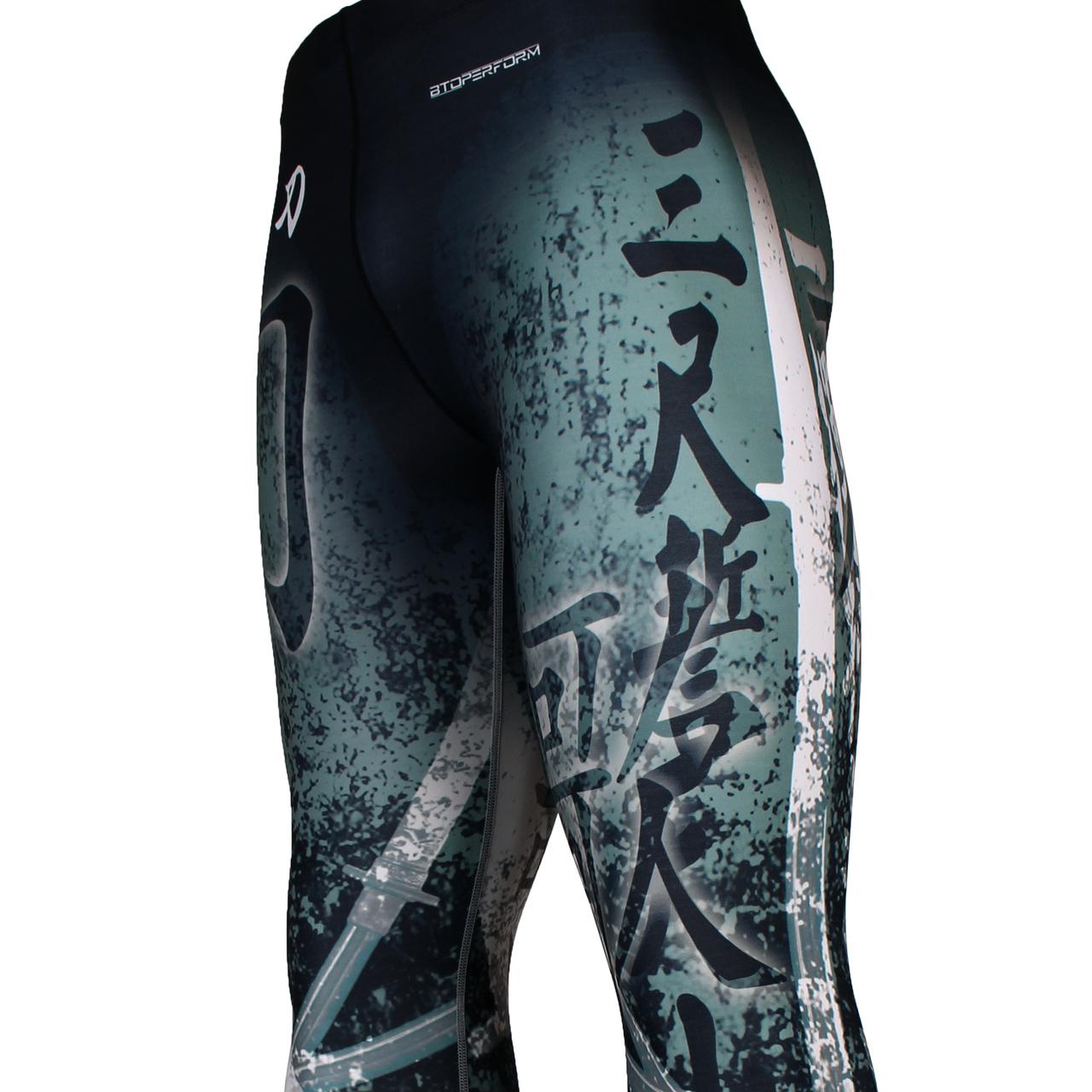 Btoperform Song Of Sword FY-116G Compression Leggings Bottom MMA Tights Yoga