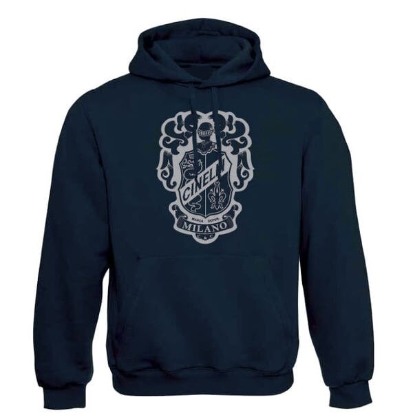 Cinelli Crest Black Hoodie Seatshirt