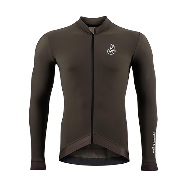 Campagnolo Cross the Awn Men Long Sleeves Jersey Khaki