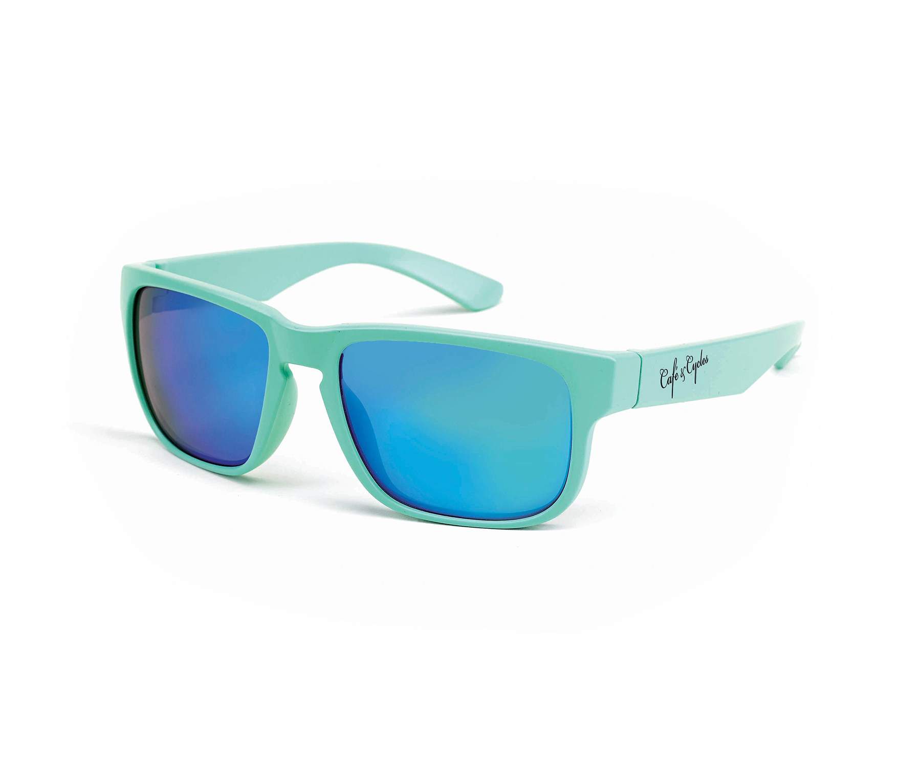 Genuine Bianchi Cafe Cycles Time Sunglasses Celeste