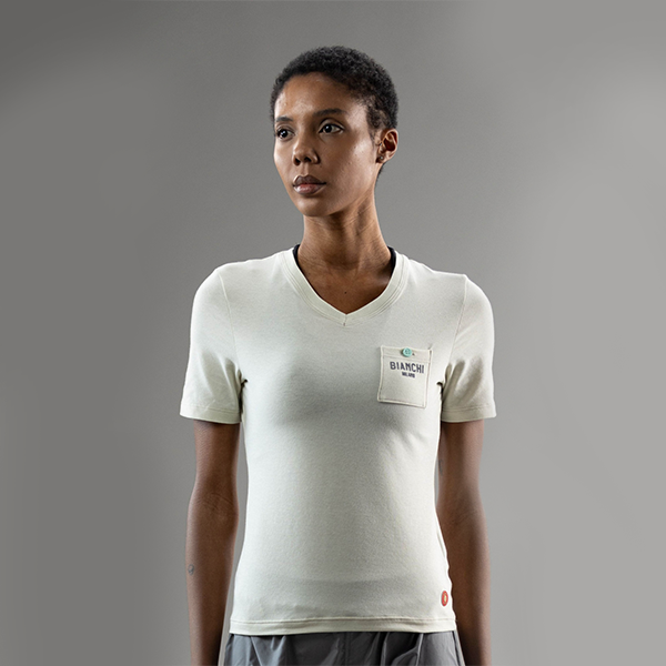 Bianchi LifeStyle Women Short Sleeves T-Shirt
