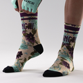 Bianchi Flower Printed Gravel Socks