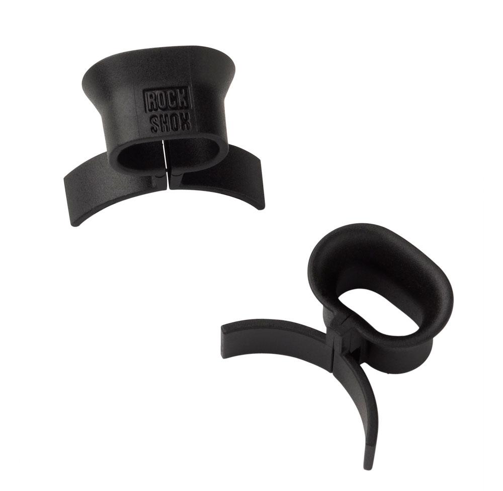 RockShox CABLE HOSE LINE GUIDE BLACK QTY 2