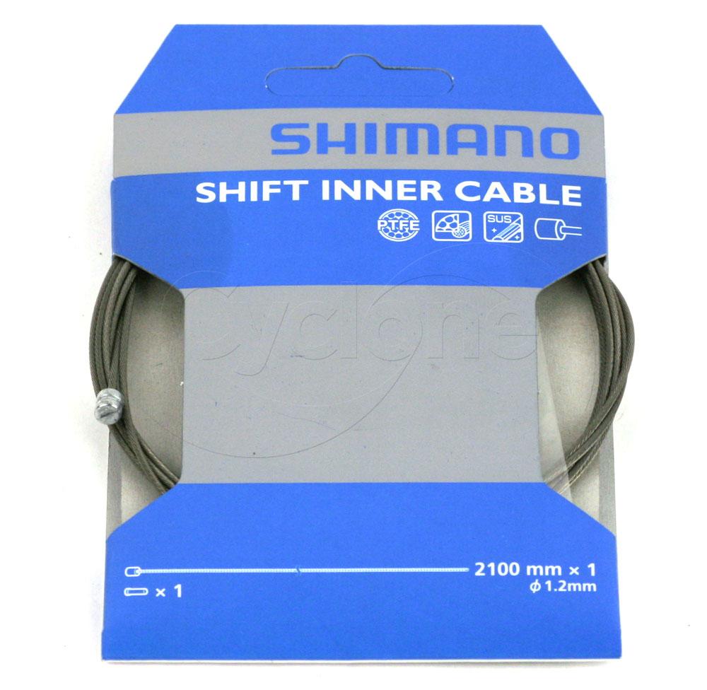 SHIMANO SHIFT CABLE PTFE 1.2x2100mm EACH