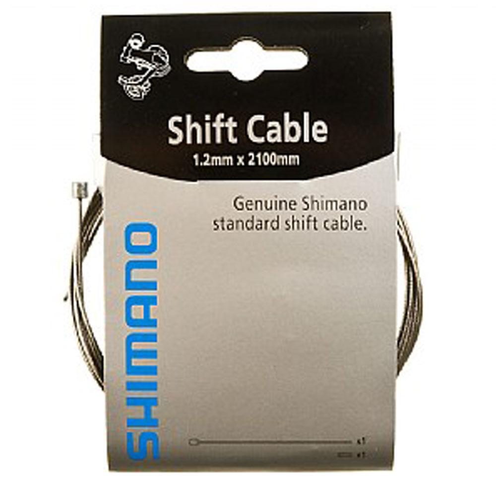 SHIMANO SHIFT CABLE ZINC 1.2X2100mm BOX/10
