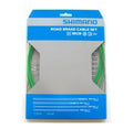 SHIMANO PTFE ROAD BRAKE CABLE & HOUSING SET GREEN