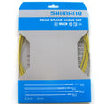 SHIMANO PTFE ROAD BRAKE CABLE & HOUSING SET YELLOW