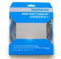 SHIMANO PTFE ROAD SHIFT CABLE & HOUSING SET BLUE