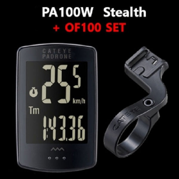Cateye Stealth PA-100W Wireless Speedometer OF100 Front Bracket