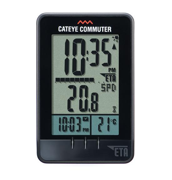 Cateye CC-COM10W commuter Wireless Cycling Computer