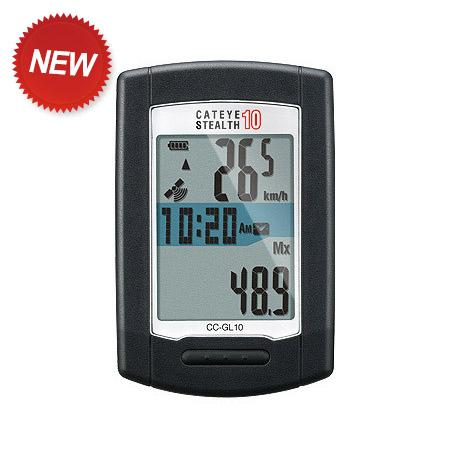 Cateye CC-GL10 Stealth 10 Cycling Computer GPS