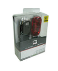 Cateye EL135N + LD130 Front rear light set 