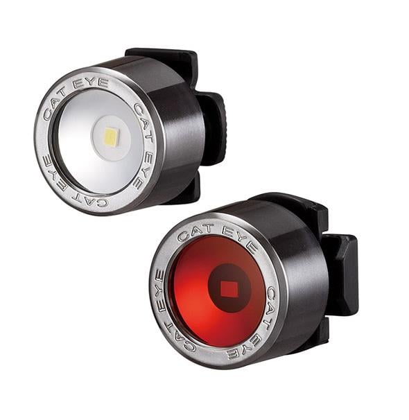Cateye SL-LD130-F-R Front Rear Light Set Nima
