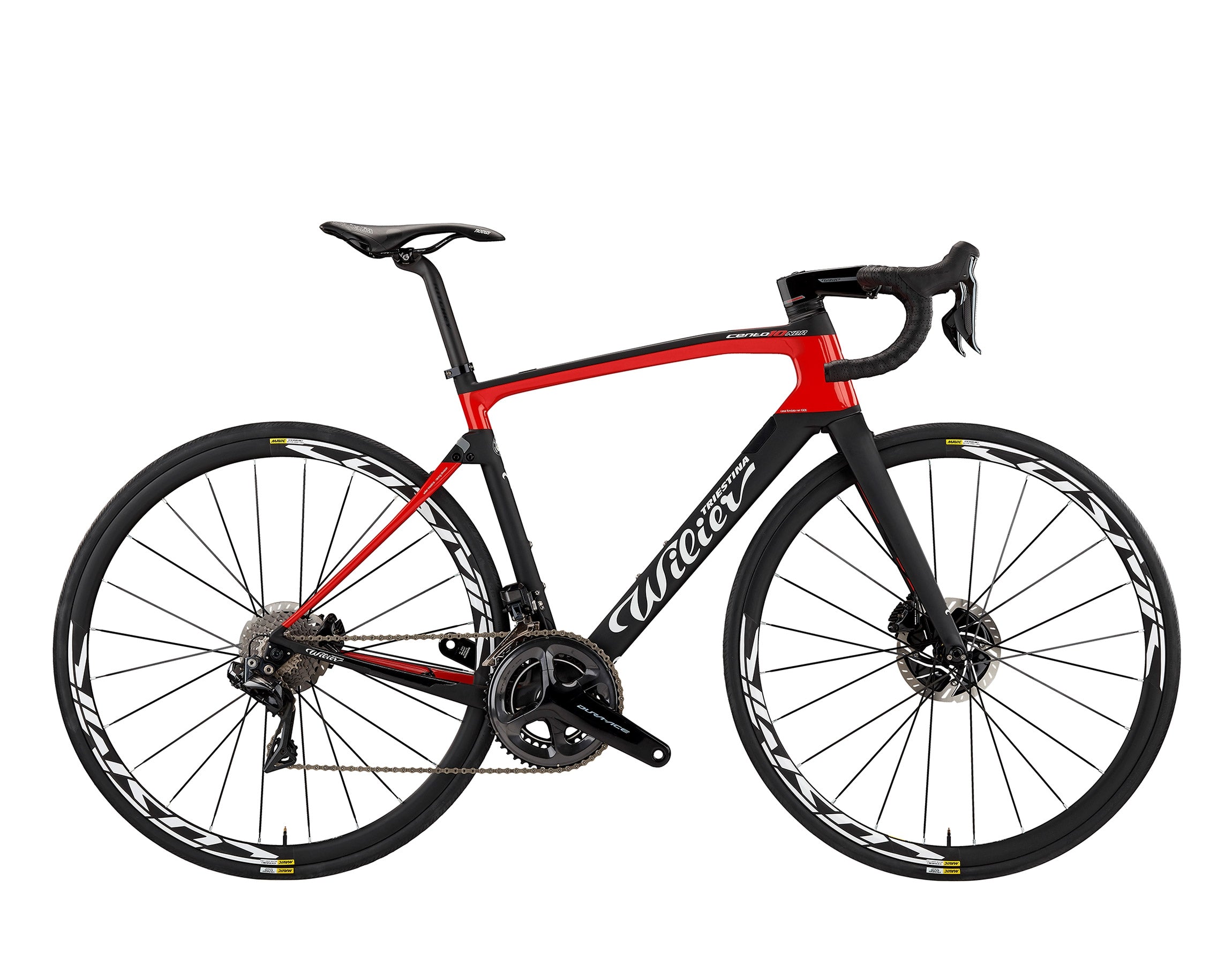 Wilier Cento10NDR Bike DuraAce Disc Black Red
