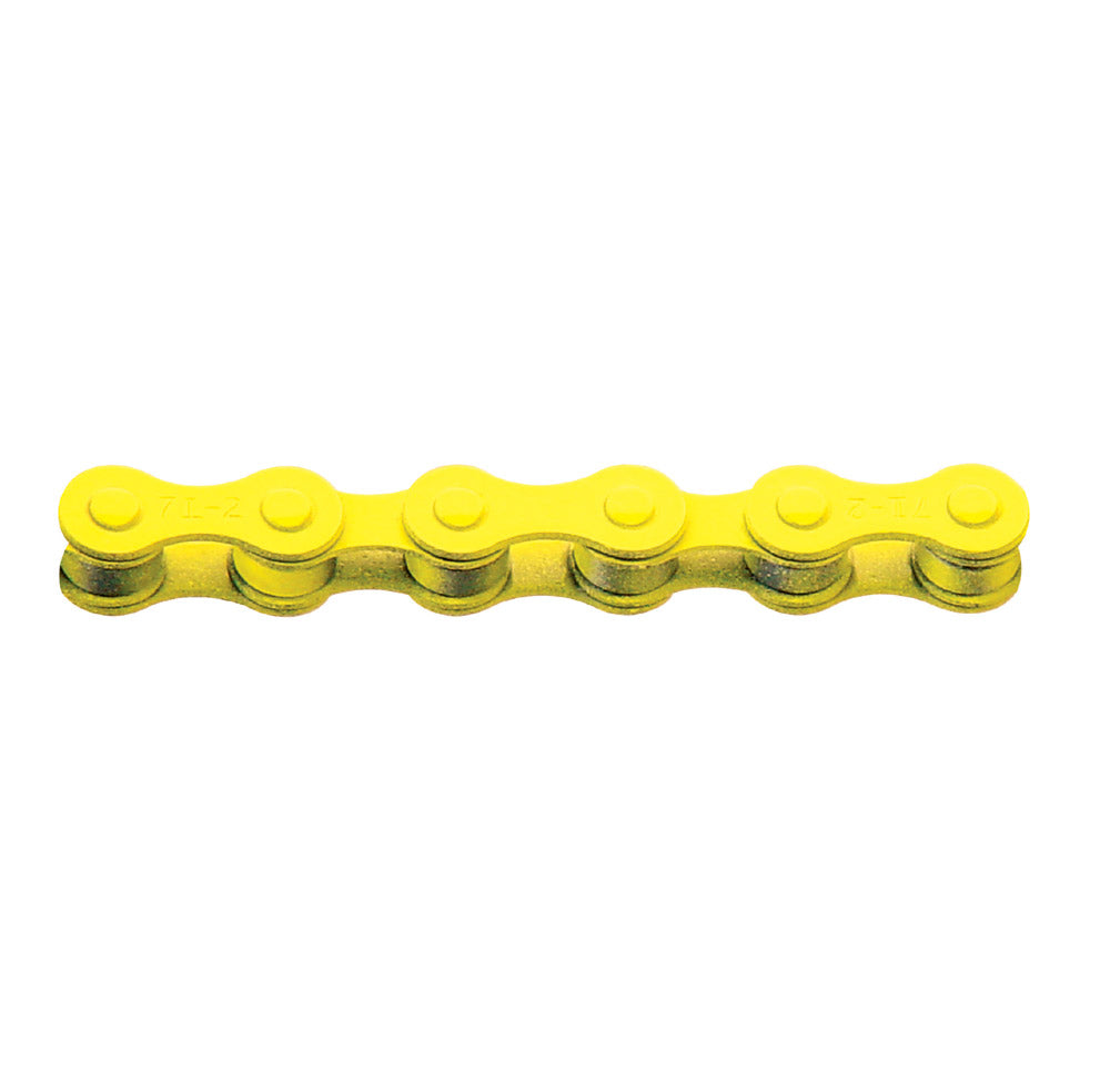 CHAIN KMC Z410 YELLOW 1/8