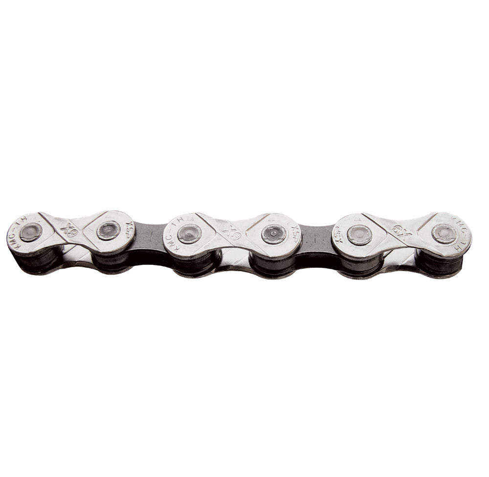 CHAIN 9SP KMC X9.93 SIL/GRY (BULK/25)
