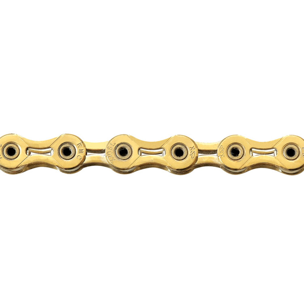 CHAIN 11SL KMC X11SL HOLLOW PLATES/PIN TI GLD