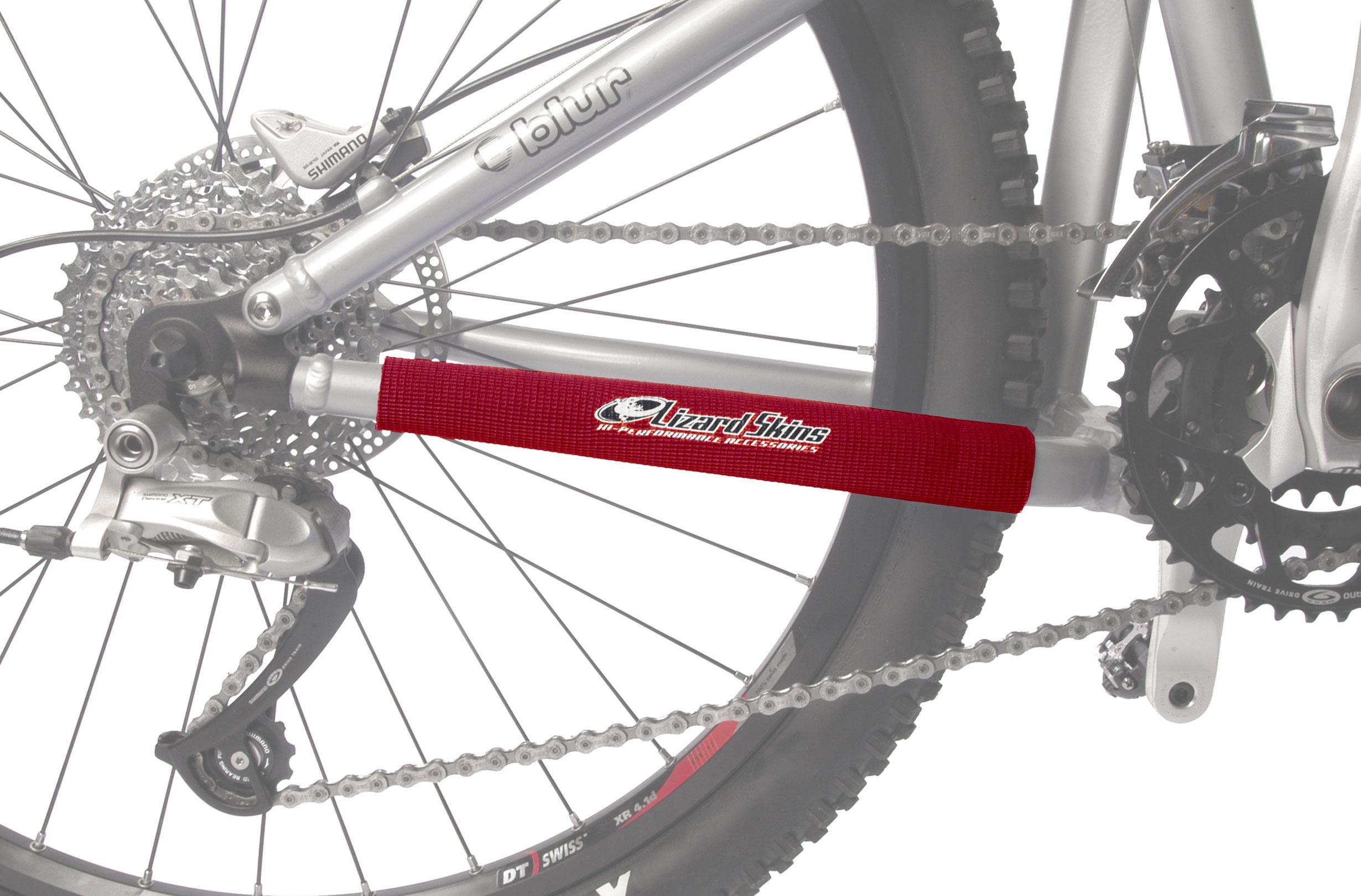 LizardSkins Chainstay Protector Jumbo Red